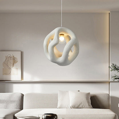 Hanglamp - Minimalistisch Design voor Eettafel, Woonkamer of Slaapkamer - Natuurlijke Materialen, Verstelbare Ophanglengte