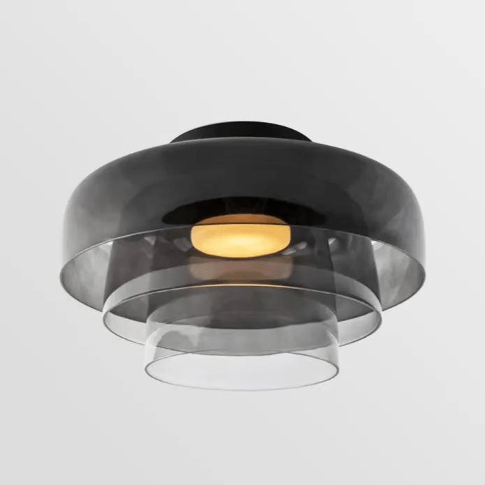 Scandinavische Glazen LED-Plafondlamp