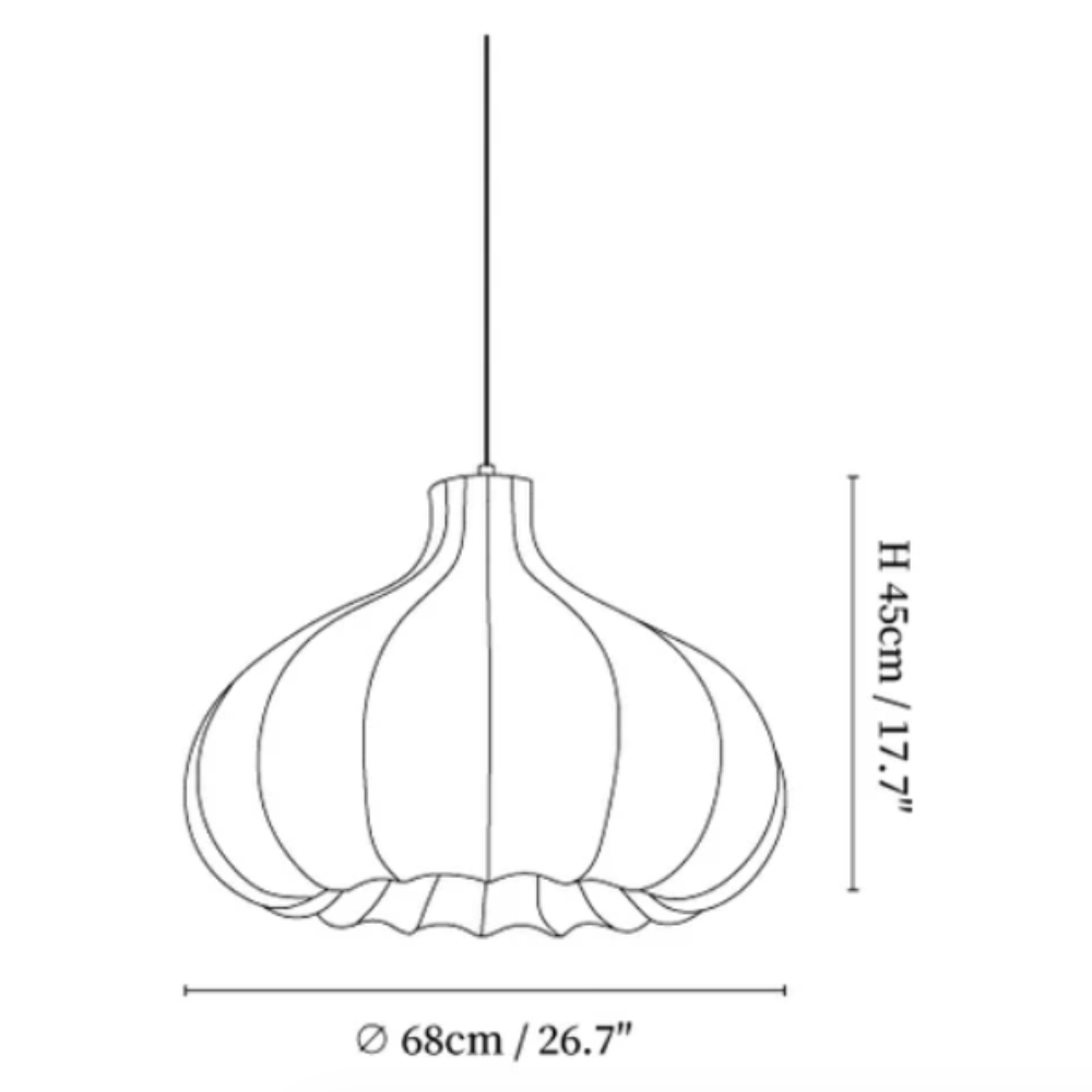 Domaine | Hanglamp Japandi Stijl