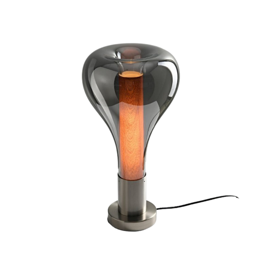Sfeervolle Tafellamp met LED Verlichting – Creatief Glasontwerp voor Sfeervolle Interieurverlichting