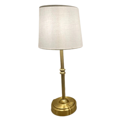 Draadloze Oplaadbare Tafellamp met Retro Design – LED, Dimfunctie, Ideaal voor Binnen en Buiten