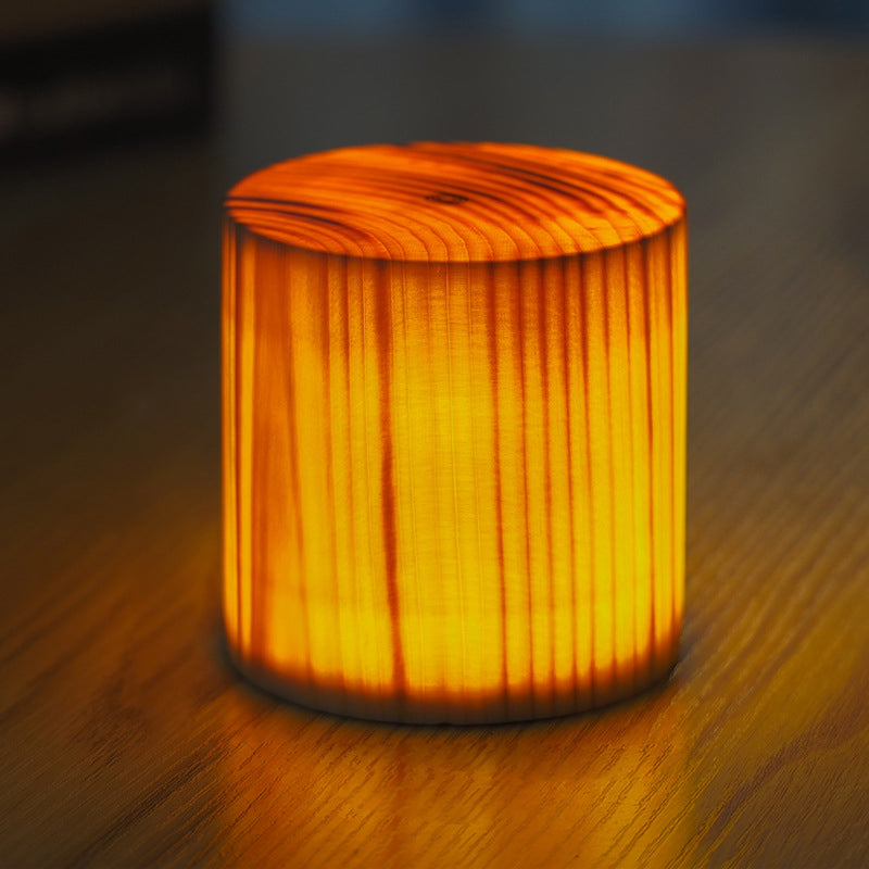 Oplaadbare Draadloze Tafellamp met Touch Control en Houtdesign – LED Lamp voor Slaapkamer en Bureau