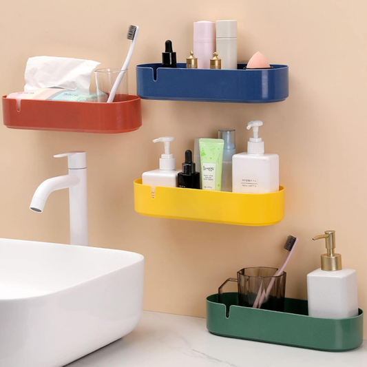 Shower Rack Without Drilling - Space-Saving Bathroom Shelf