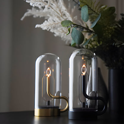 Draadloze Oplaadbare Tafellamp met LED Verlichting - Modern en Elegant Design voor Binnen en Buiten
