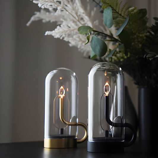 Draadloze Oplaadbare Tafellamp met LED Verlichting - Modern en Elegant Design voor Binnen en Buiten