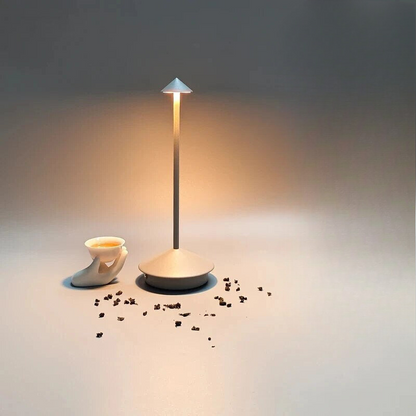 Variant image for Artistieke Oplaadbare Tafellamp met Dimbare LED Verlichting – Draadloze Design Lamp voor Eetruimte-3