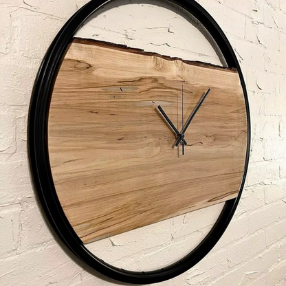 Nom du Temps | Rustieke wandklok met stil uurwerk