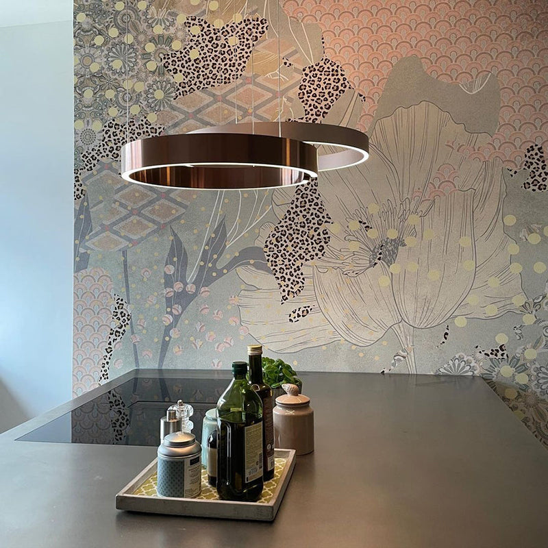 Moderne Ronde LED Hanglamp Zwart voor Eettafel en Woonkamer – Elegante Verlichting voor Stijlvol Interieur