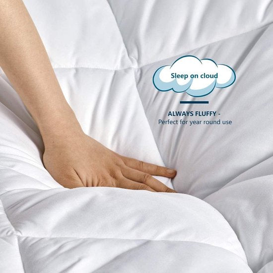 4-Seizoenen Dekbed 240 x 260 cm van Ademend Microvezel – Superzacht en Comfortabel Dekbedovertrek 3