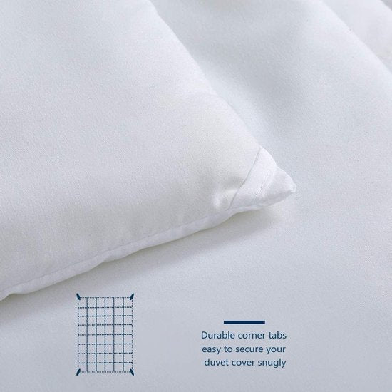 4-Seizoenen Dekbed 240 x 260 cm van Ademend Microvezel – Superzacht en Comfortabel Dekbedovertrek 5