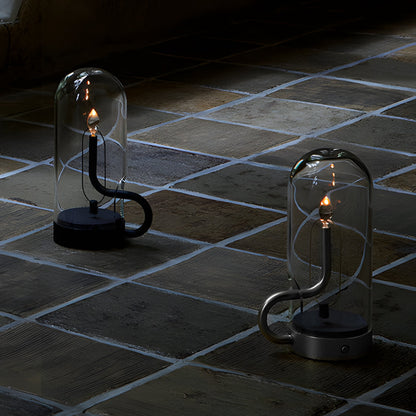 Draadloze Oplaadbare Tafellamp met LED Verlichting - Modern en Elegant Design voor Binnen en Buiten