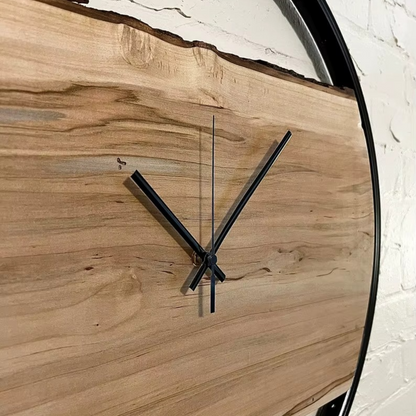 Nom du Temps | Rustieke wandklok met stil uurwerk