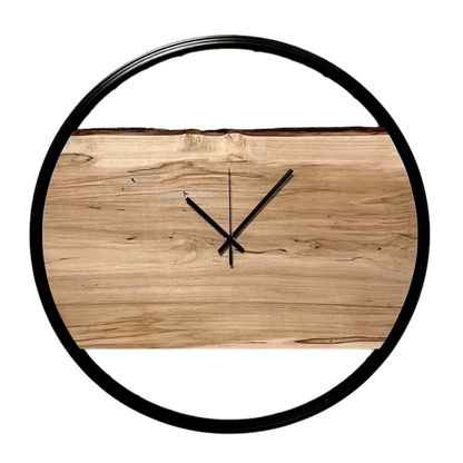 Nom du Temps | Rustieke wandklok met stil uurwerk