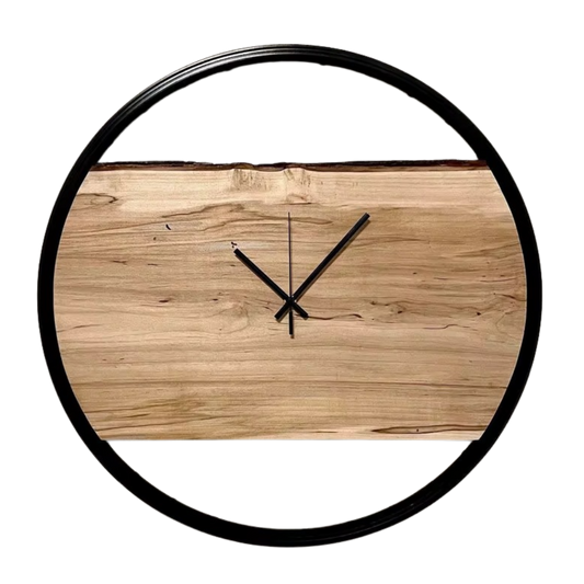 Nom du Temps | Rustieke wandklok met stil uurwerk