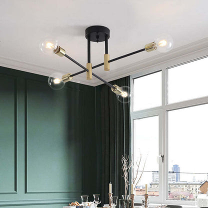 Variant image for Moderne Zwarte LED Plafondlamp met Diffuus Licht voor Slaapkamer en Woonkamer - Minimalistisch Ontwerp-4