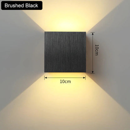 Variant image for Moderne Wandlamp met Verstelbare Lichtkleur – Aluminium en Acryl Muurlamp voor Binnengebruik-5