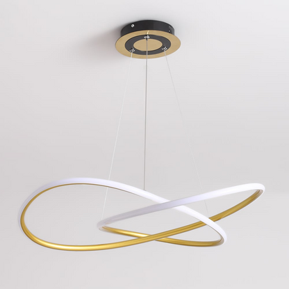 Minimalistische Gouden LED Hanglamp voor Eettafel – Modern Design voor Woonkamer en Slaapkamer