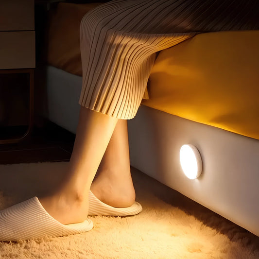 Bewegingslamp met Geavanceerde Sensor – Draadloos, Oplaadbaar en Energiezuinig voor Gangen en Kasten