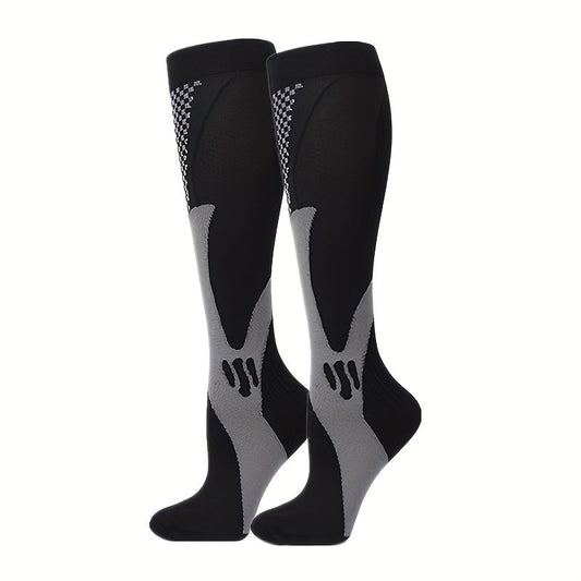 Ademende Compressie Sokken Dames voor Hardlopen en Sport – Ondersteuning en Herstel, One Size, Ademend Materiaal 0