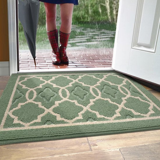 Antislip Deurmat 60 x 90 cm - Waterabsorberende Vuilvangmat voor Binnengebruik 2
