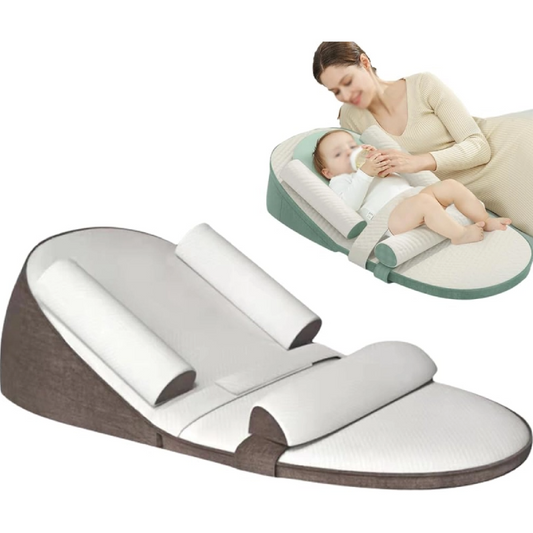 Baby Wigkussen voor Zijslapen – Ergonomisch, Hypoallergeen, Anti-Reflux, Lichtgewicht en Wasbare Hoes 0