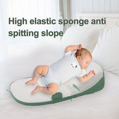 Baby Wigkussen voor Zijslapen – Ergonomisch, Hypoallergeen, Anti-Reflux, Lichtgewicht en Wasbare Hoes 2