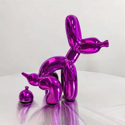 BalloonDog Puppy Poop Beeldje – Modern Kunsthars Interieur Accessoire 10
