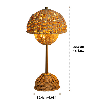 Bamboe Hanglamp Auroraglo - Duurzaam Bamboe met Warme Gloed voor Sfeervolle Verlichting 6