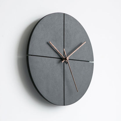 Betonnen Wandklok 28 cm – Minimalistisch Design met Stille Werking en Duurzaam Materiaal 1