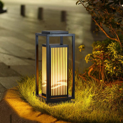 Buitenlamp Zonne Energie - Waterdichte Kooipaal Lamp met LED Licht voor Buitenverlichting, Duurzaam en Modern Design 4