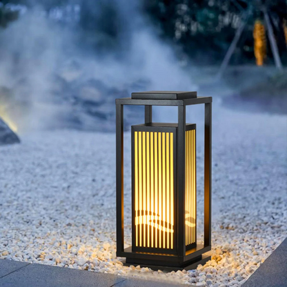 Buitenlamp Zonne Energie - Waterdichte Kooipaal Lamp met LED Licht voor Buitenverlichting, Duurzaam en Modern Design 6