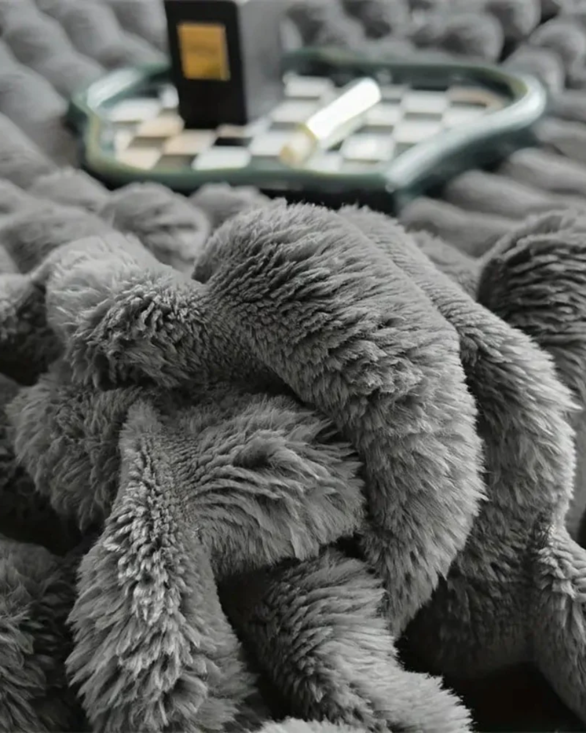 Chique Pluche Warmte Deken – Zachte Fleece Deken voor Ultiem Comfort en Elegant Interieur 3