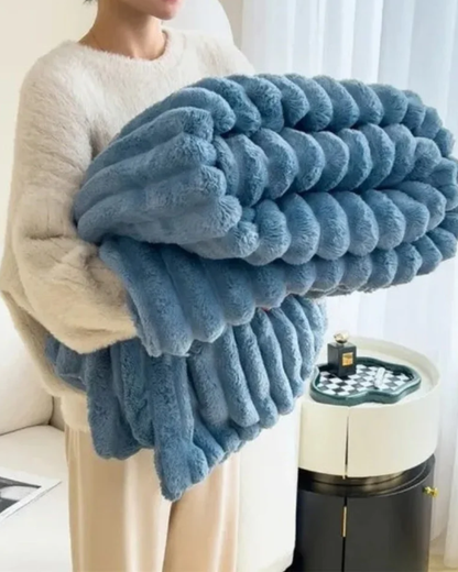 Chique Pluche Warmte Deken – Zachte Fleece Deken voor Ultiem Comfort en Elegant Interieur 8