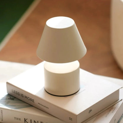 Dimbare Oplaadbare Tafellamp met Touchbediening en Verstelbare Kleurtemperatuur – Draadloos en Modern Nachtkast Lampje