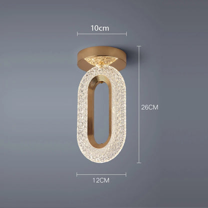 Creatieve LED Wandlamp met Kristaltextuur – 12W Energiezuinig voor Gangen en Slaapkamers 9