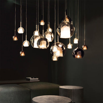 Scandinavische Hanglamp Zwart Dimbaar voor Eettafel en Woonkamer – Minimalistisch Aluminium en Glas Design