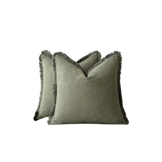 Decoratieve Katoen en Linnen Hoes in Diverse Kleuren – Elegante Woonaccessoire, 45x45 cm en 30x50 cm 1