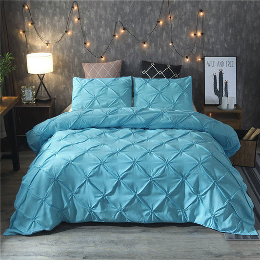 Dekbedovertrek en Kussenslopen Set van Ademend Katoen – Modern Design in Diverse Kleuren voor Ultiem Comfort 1