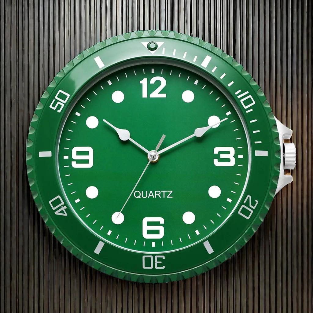 Digitale Wandklok 12 Inch met Elegant Ontwerp en Kwartsuurwerk 1