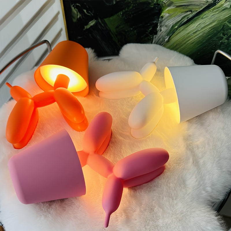 Dimbare Ballon Hond Lamp met USB Opladen – Speelse Verlichting voor Elke Ruimte 3