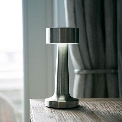 Dimbare Oplaadbare Tafellamp met LED Verlichting – Elegante Batterijlamp voor Cafés en Thuisgebruik 1