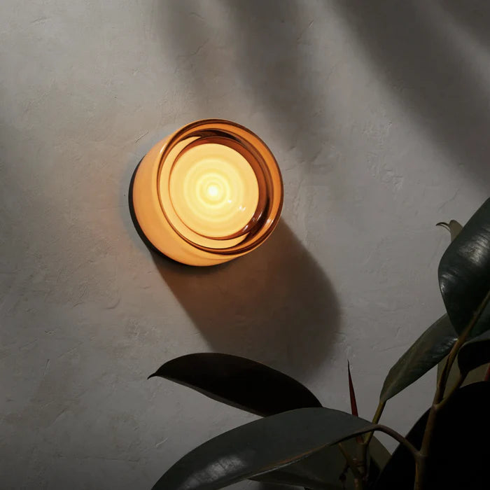 Dimple Wandlamp met LED Verlichting – Modern Design, IP44 Waterdicht voor Binnengebruik, Diameter 20 cm, Grijs/Acryl 4