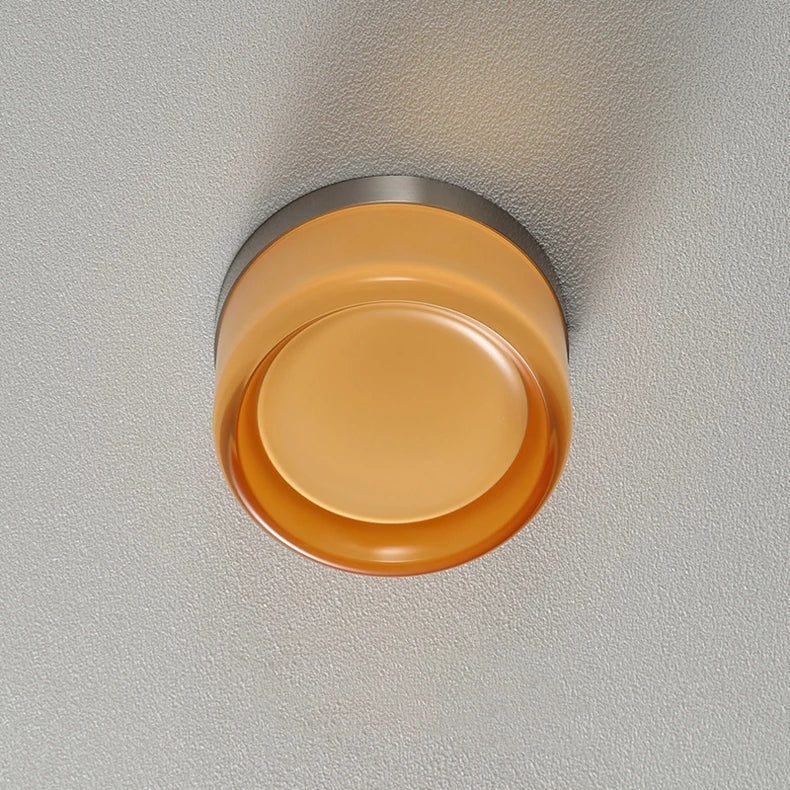 Dimple Wandlamp met LED Verlichting – Modern Design, IP44 Waterdicht voor Binnengebruik, Diameter 20 cm, Grijs/Acryl 7