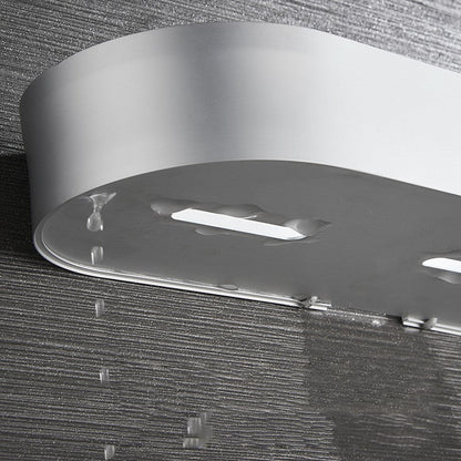 Doucherek Zonder Boren van RVS304 – 40cm Chrome Doucherekje voor Georganiseerde Badkamer 3