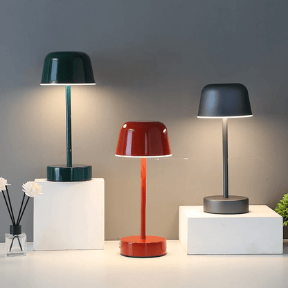 Draadloze Oplaadbare Tafellamp met Dimbare Lichtkleuren – Modern Design, Compact en Oogvriendelijk 4