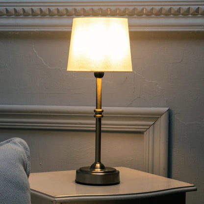Draadloze Oplaadbare Tafellamp met Retro Design – LED, Dimfunctie, Ideaal voor Binnen en Buiten 6
