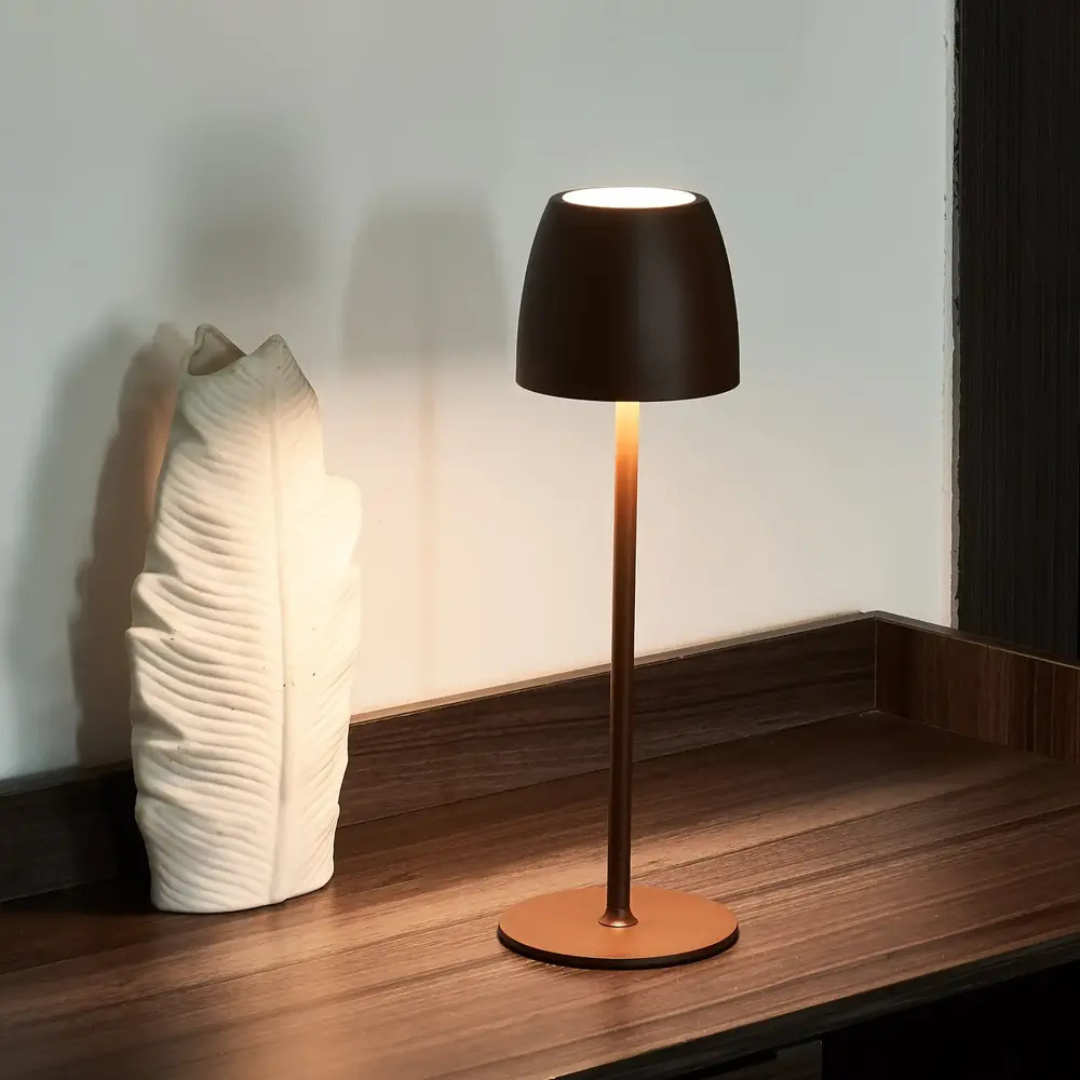 Draadloze Tafellamp met Luxe Design en Dimbare Functie – LumoGlow 7