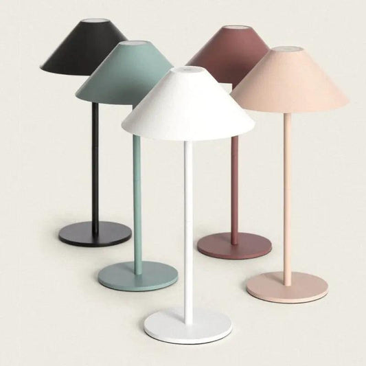 Draadloze Waterdichte Tafellamp met Aanraakbediening en Minimalistisch Ontwerp – Oplaadbaar en Compact 15×31cm 0