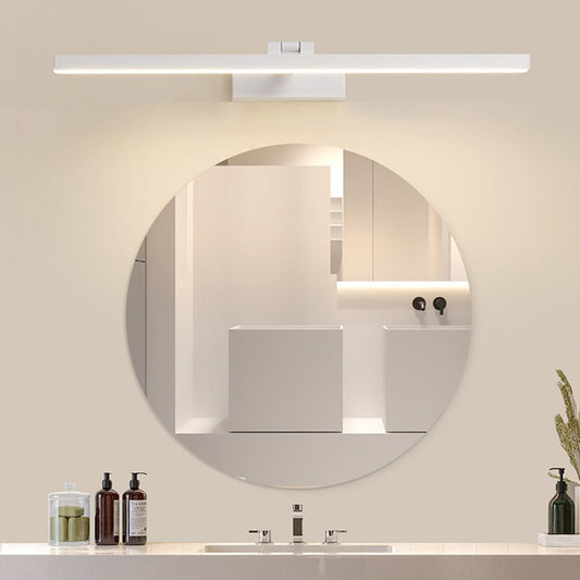 Draaibare Waterdichte Badkamerlamp met Acryl Kap – LED Plafondverlichting in 60/90/110 cm voor Boven Spiegel en Wand 0