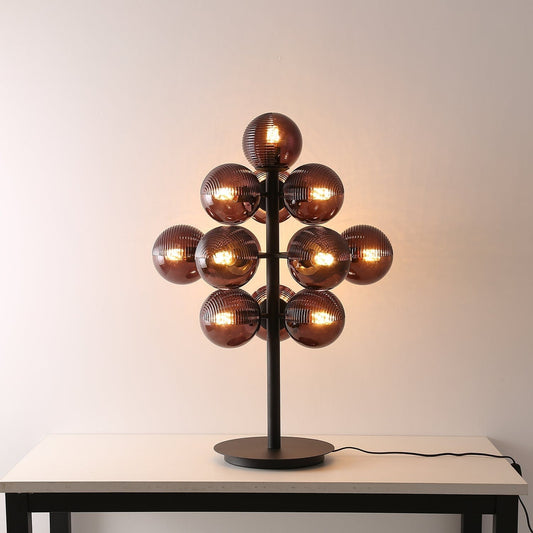 Druif Tafellamp van Metaal en Glas – Elegante Verlichting met Uniek Ontwerp 5